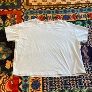 Lululemon Cates Tee Blue Linen 4